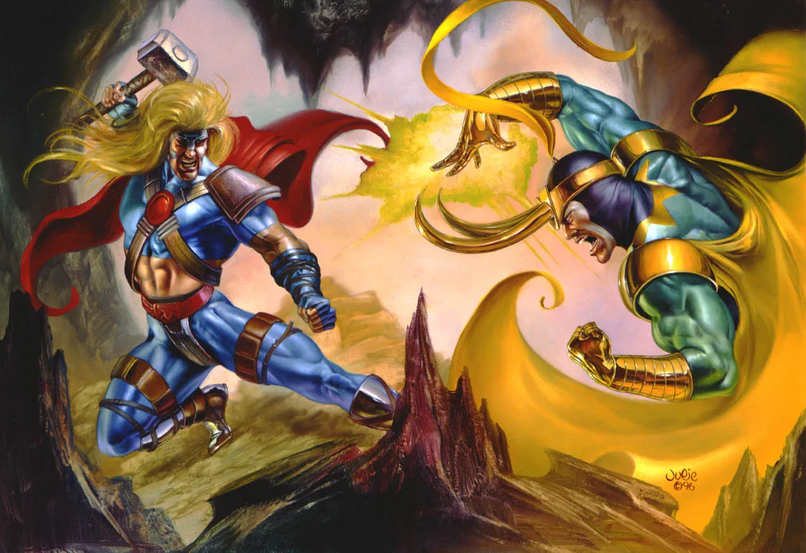 Thor Vs Loki